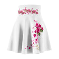 Floral Women's Skater Skirt - Perfect for Spring Celebrations