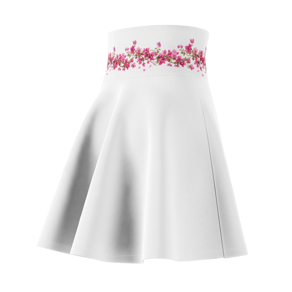 Floral Women's Skater Skirt - Perfect for Spring Celebrations