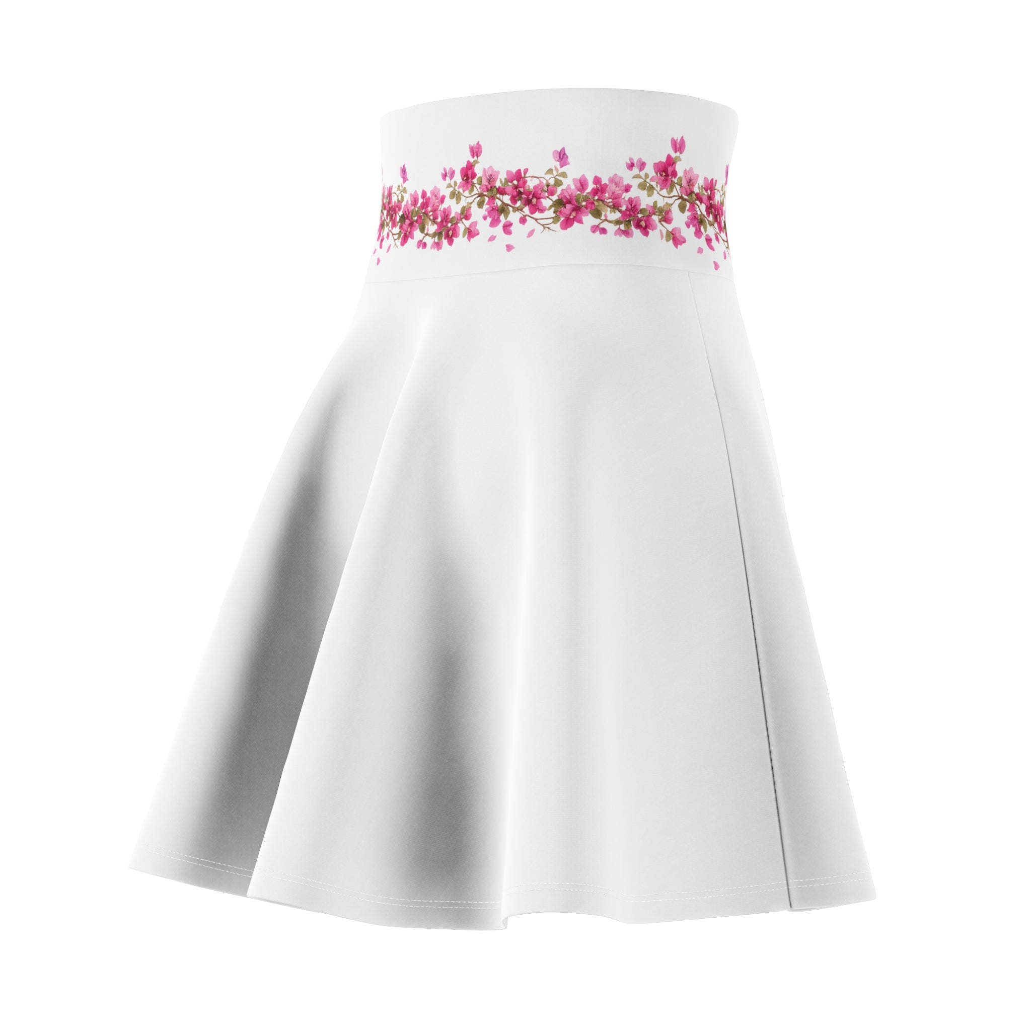 Floral Women's Skater Skirt - Perfect for Spring Celebrations