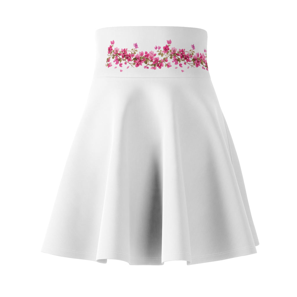 Floral Women's Skater Skirt - Perfect for Spring Celebrations