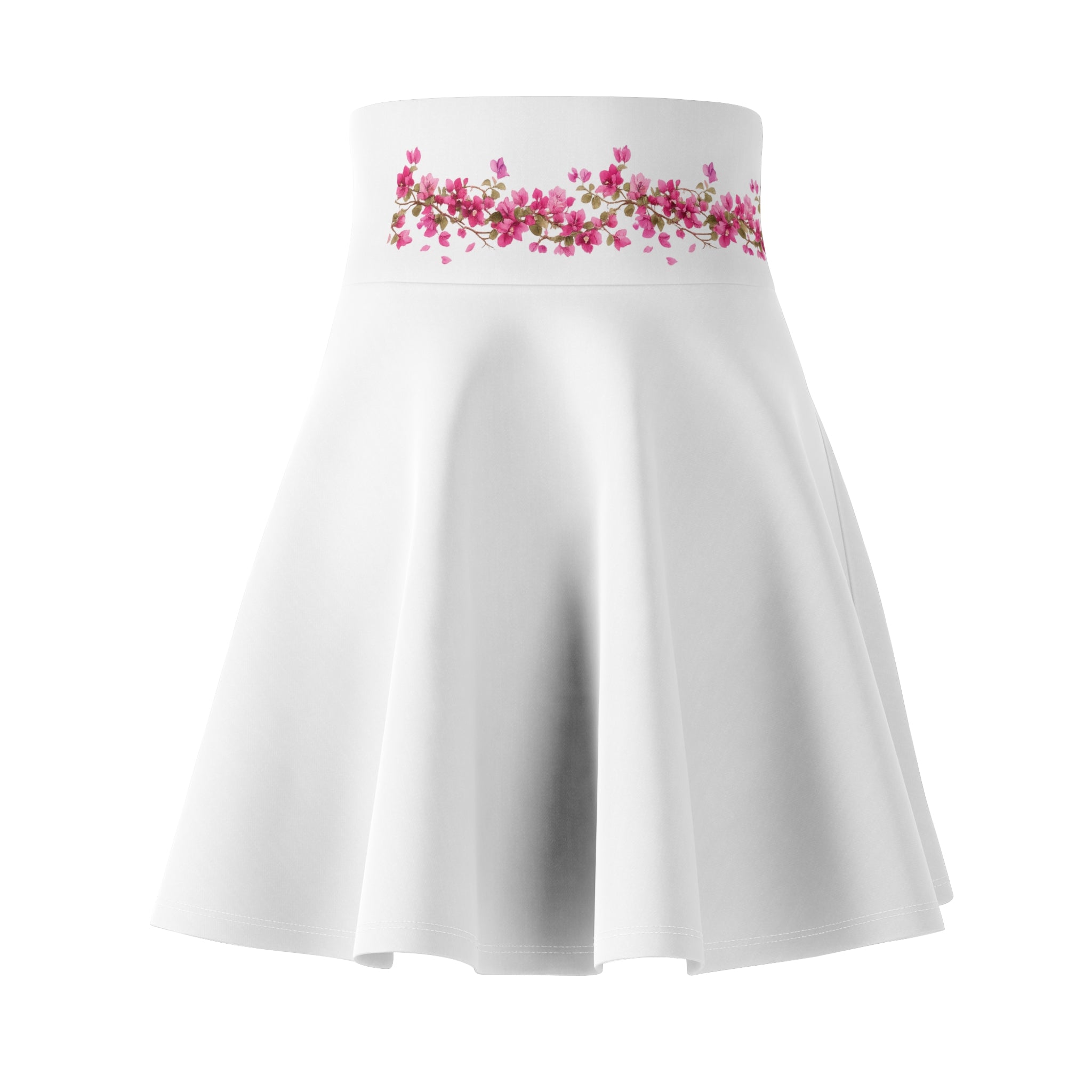 Floral Women's Skater Skirt - Perfect for Spring Celebrations